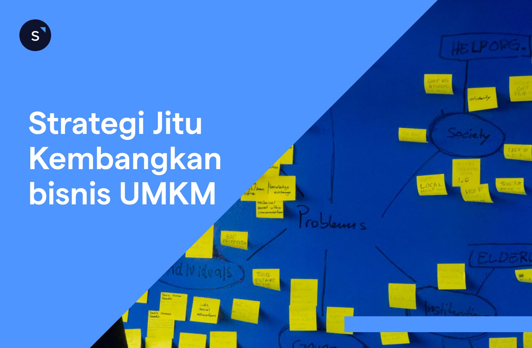 Ilustrasi strategi jitu mengembangkan bisnis UKM atau UMKM