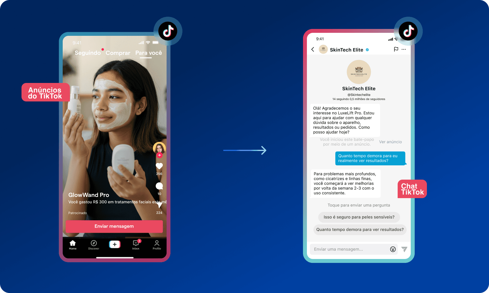 pt br tiktok ads channel