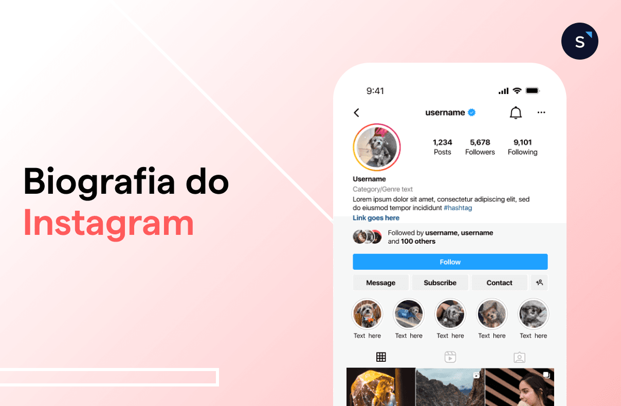 Modelos de biografia do Instagram para atrair mais clientes com Marketing Digital
