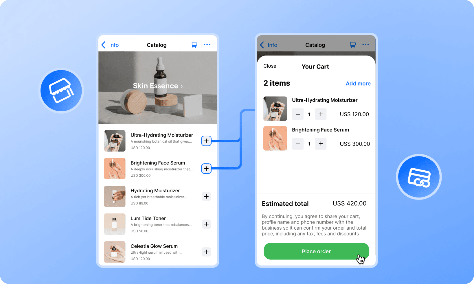 integration page waba sales