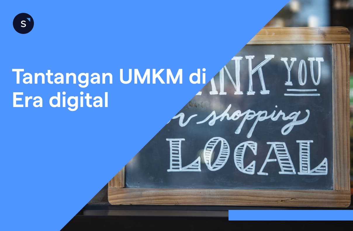 Ilustrasi tantangan UMKM di era digital