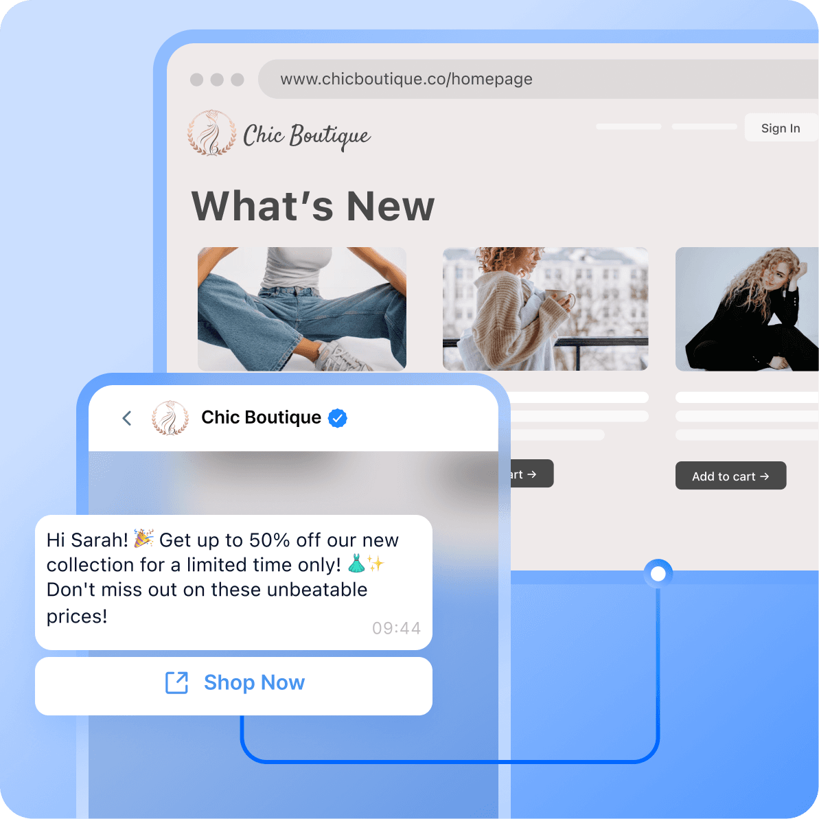 whatsapp channel page - whatsapp cta