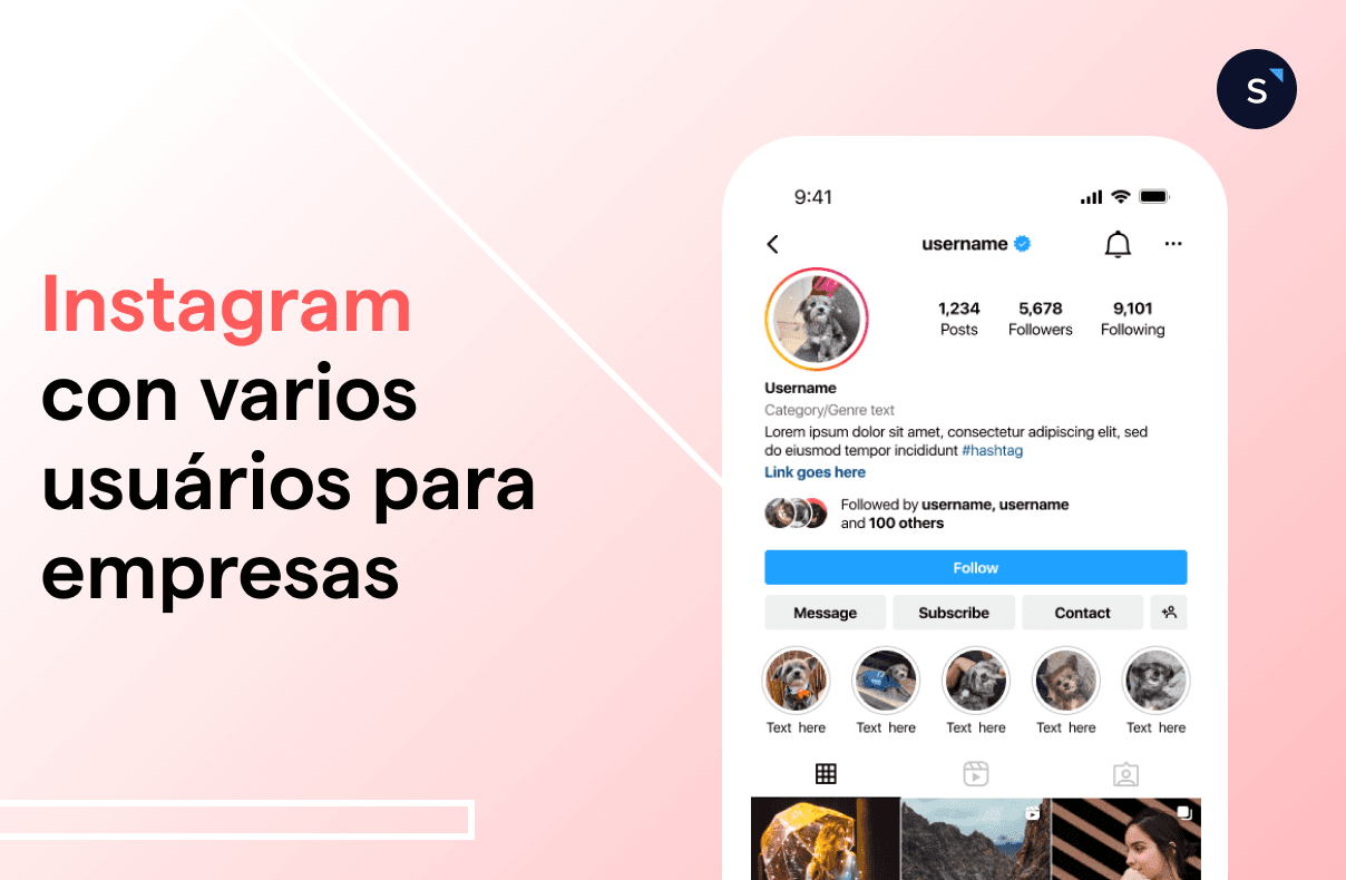 Instagram varios usuarios