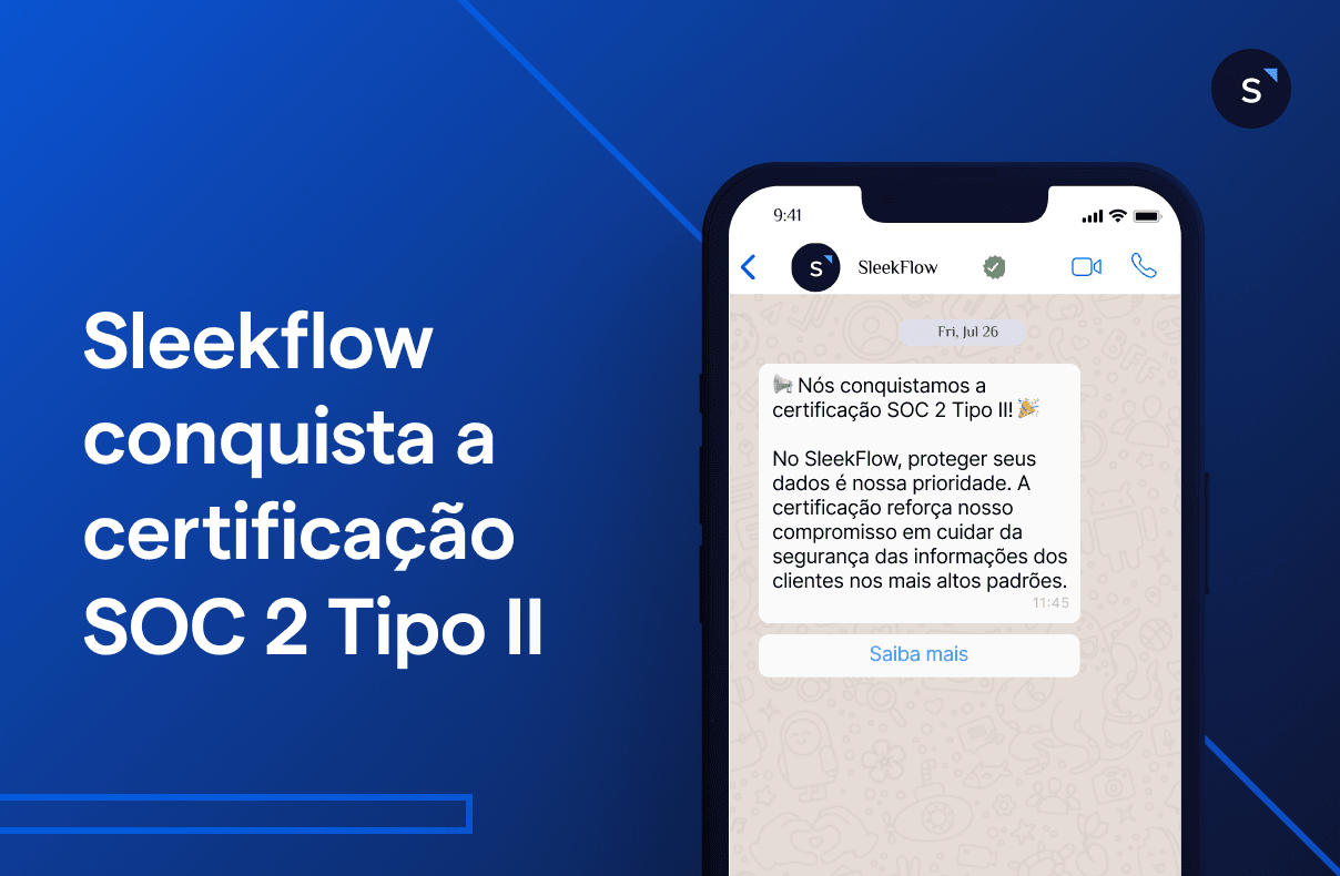 Sleekflow conquista a certificação SOC 2 Tipo II