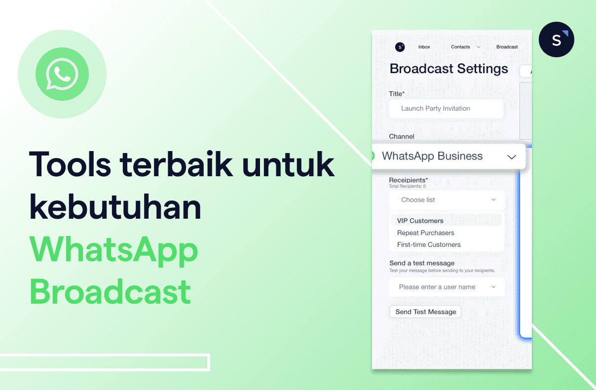5 Tools Terbaik untuk kebutuhan WhatsApp broadcast