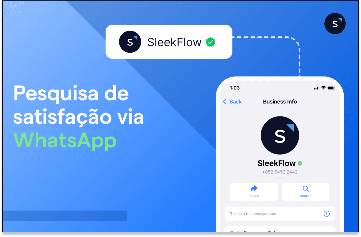 Botões do WhatsApp: simplifique suas pesquisas de satisfação com o SleekFlow