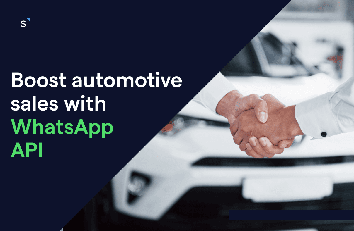 Boost automotive sales with WhatsApp API