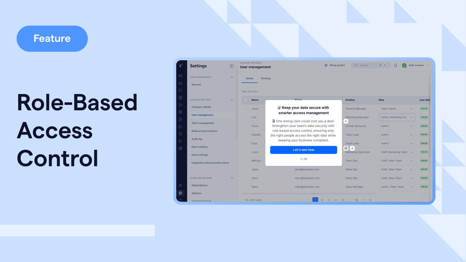 rbac demo hub